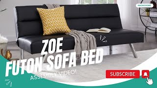 Avoid These Mistakes when Assembling Naomi Home  Zoe Sofa Bed [upl. by Mahseh671]