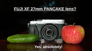 Fujinon XF 27mm F28 a sharp and tiny pancake lens for the Xmount [upl. by Roede]