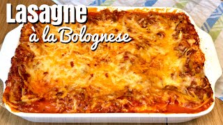 Lasagne Bolognese mit Bechamelsauce [upl. by Licna411]