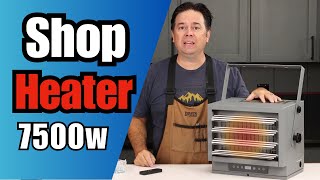 Inokraft MaxHeat Garage Heater 7500w Review [upl. by Aihsele]