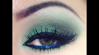 Tutorial De Maquillaje Ahumado Verde Para Ojos  JuanCarlos960 [upl. by Adnouqal188]