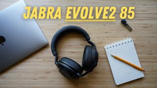 Jabra Evolve2 85 Review and Strong Mic Test Way Expensive [upl. by Chapin]