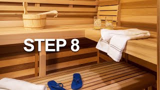 How to Build a Sauna in 8 Steps [upl. by Thomsen]