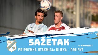 Pripremna utakmica Rijeka  Orijent 53 sažetak [upl. by Diley]