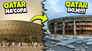 OLHA COMO ESTÁ O QATAR DEPOIS DA COPA ABSURDO [upl. by Yenettirb842]