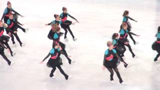 Valley Bay Synchro  Cup of Berlin 2017  Short Program [upl. by Gaw340]