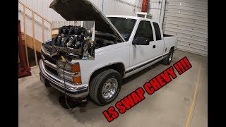 60L LS Swapped OBS Chevy C1500 Pt 1  The Teardown  REDBIRDAUTO [upl. by Nagram625]