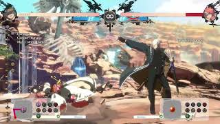 GGST Johnny pressure against baikens parry option 5 [upl. by Nywra]