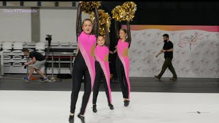 Mażoretki Aplauz Marklowice  pompon duo trio majorettes  Będzin 2022 [upl. by Whiting]