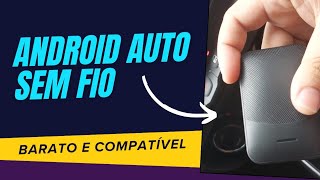 CONHEÇA O ADAPTADOR PARA ANDROID AUTOAPPLE CARPLAY SEM FIO  AA WIRELESS [upl. by Montgomery444]