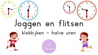 Joggen en flitsen • Klokkijken • halve uren [upl. by Mills111]