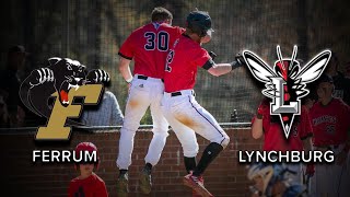 Ferrum Panthers vs Lynchburg Hornets Baseball [upl. by Olivier690]