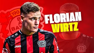 Florian Wirtz 20232024  Goals and Dribbles  HD [upl. by Ltney]