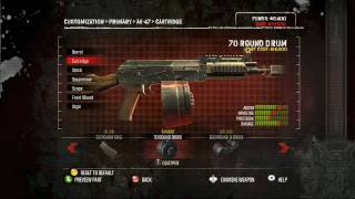 Army of Two The 40th Day Weapon Customization [upl. by Anauqcaj321]