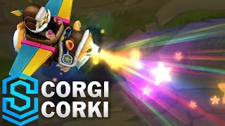 Ice Toboggan Corki  Skin Spotlight  Winter Sports Collection  League of Legends [upl. by Oza]