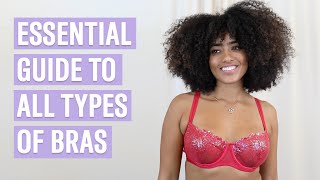 Trying 16 Different Bra Styles  Essential Bra Style Guide [upl. by Nemraciram]