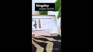 Kingsley Bias Cut Dress amp Cami Tutorial Rouleau Straps [upl. by Leandra]