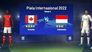 FIFA World Cup  Indonesia vs Kanada [upl. by Ayamat]