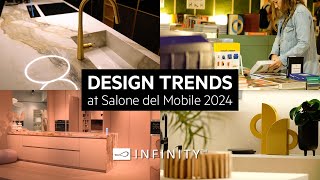 BEST INTERIOR DESIGN TRENDS at Milan Design Week 2024 [upl. by Ainna]