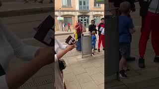 FARE DODGER 🤬FULL VID ON CHANNEL nottingham police gypsy publictransport news [upl. by Rednazxela]