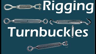 Rigging Turnbuckles [upl. by Bunting]