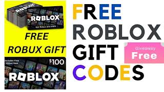 Unused FREE ROBLOX Gift ROBUX Gift CARD CODES 2024  Roblox Gift Card Codes 2024 Update [upl. by Won]