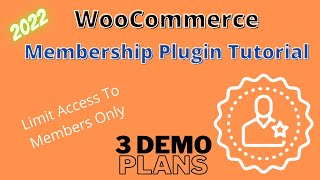 WooCommerce Memberships Plugin Tutorial  Complete Setup  Quick Tips [upl. by Aihsekel770]