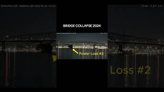 Maryland bridge US 2024 RIP 🕊 marylandbridge shorts collaps [upl. by Ainslee]