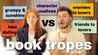 ranking every book trope from worst to best with caricanread [upl. by Feodore]