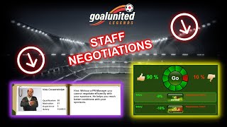 STAFF negotiations  goalunited LEGENDS [upl. by Halik]