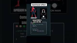 3D Hover card by CodeMasterStudio [upl. by Tollmann]