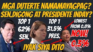 IYAKAN NA SI TAMBA SA 03 PRRD AT VP SARA HINDI MATITIBAG TOP 1 PAREHO SA SURVEY duterte dds [upl. by Mckale]