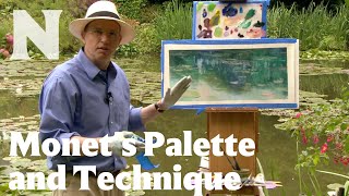 Monets Palette and Technique [upl. by Litch]