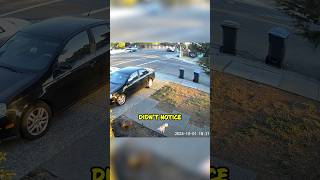 Unfortunate Police Fail Captured on Home Security Camera 😱 shorts [upl. by Sillig]