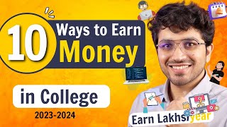 How to Earn Money in College  10 Ways for College students [upl. by Rosabel]