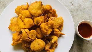 കോളിഫ്ലവർ പൊരിച്ചത്  Cauliflower Fritters  Hairus Recipe [upl. by Iram]