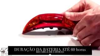 SAFELIGHT  Brake Light Wireless para Capacetes LANÇAMENTO [upl. by Olegnad]