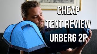 Cheap tent review  Urberg 2Person Tunnel Tent G3 [upl. by Assiran]