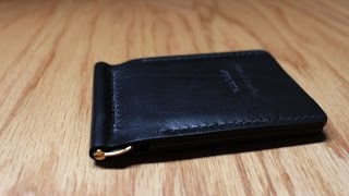 Money Clip Wallet Measurements [upl. by Kcirederf]