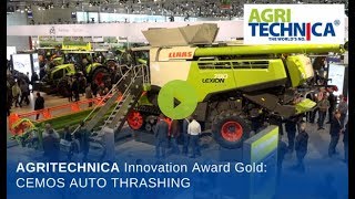 Innovation Award AGRITECHNICA 2017 Goldmedaille für CLASS CEMOS AUTO THRESHING [upl. by Marguerita441]