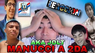 FANODRIC Y LOS IMPRESENTABLES REACCION A MANUCCI🥺AKA JOLT [upl. by Eppesiug]