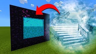 How To Make A Portal To The Heaven Dimension in Minecraft [upl. by Roht709]