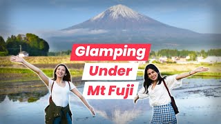 Enjoying Mount Fuji in Style  Glamping Weekend Trip [upl. by Dana268]