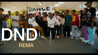 Rema  DND OFFICIAL DANCE VIDEO [upl. by Edlun298]