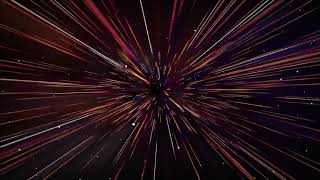 SPACE TRAVEL with SPEED OF LIGHT ANIMATION  Relaxing SCREENSAVER WALLPAPER [upl. by Gian162]