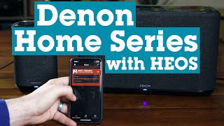 Denon Home Series powered speakers with HEOS  Crutchfield [upl. by Eislel455]