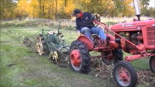 Antique Horse drawn Potato Digger [upl. by Janey]