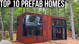 The Top 10 PREFAB HOMES of 2024 [upl. by Shererd336]