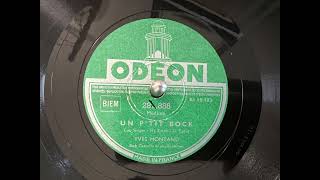 Un ptit bock Yves Montand 78rpm [upl. by Kho272]