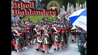 The Atholl Highlanders Parade 2019  quotThe Glendaruel Highlandersquot [upl. by Roshelle]